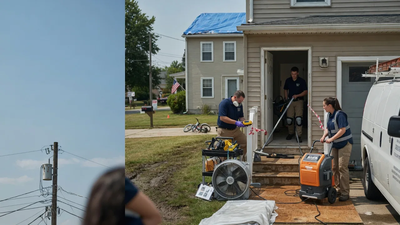 Water Damage Repair in Gamaliel, KY near me
